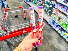 Select CVS Members Can Get a Free CVS Health Toothbrush card image