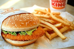 Free Burger King Original Chicken Sandwich With $1 Purchase (Dec. 27) card image