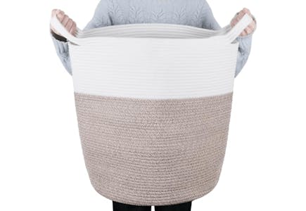 Woven Laundry Basket