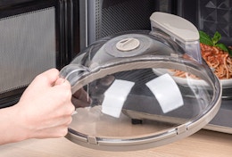 Microwave Splatter Cover, Just $9.49 on Amazon card image