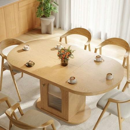Extendable Dining Table with Storage