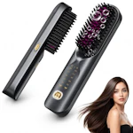 Cordless Hair Straightener Brush