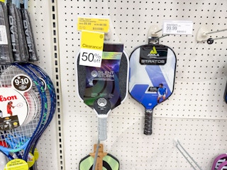 owl sport pickelball paddle hanging at target