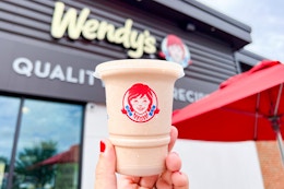 It's Hallo-WEENdy's at Wendy's! Get a Free Small Frosty With Purchase  card image