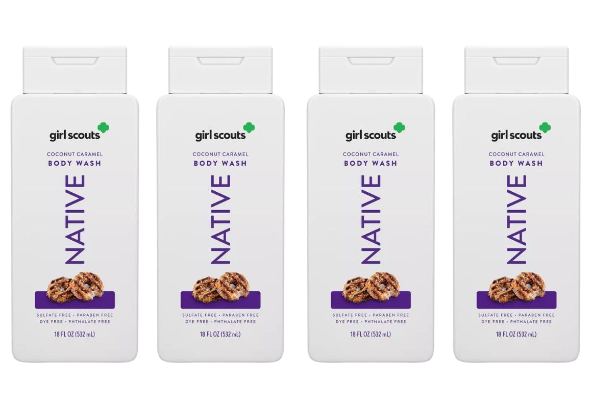 4 Native Body Washes