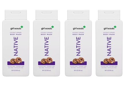 4 Native Body Washes