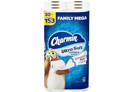 2 Charmin Ultra Soft Packs