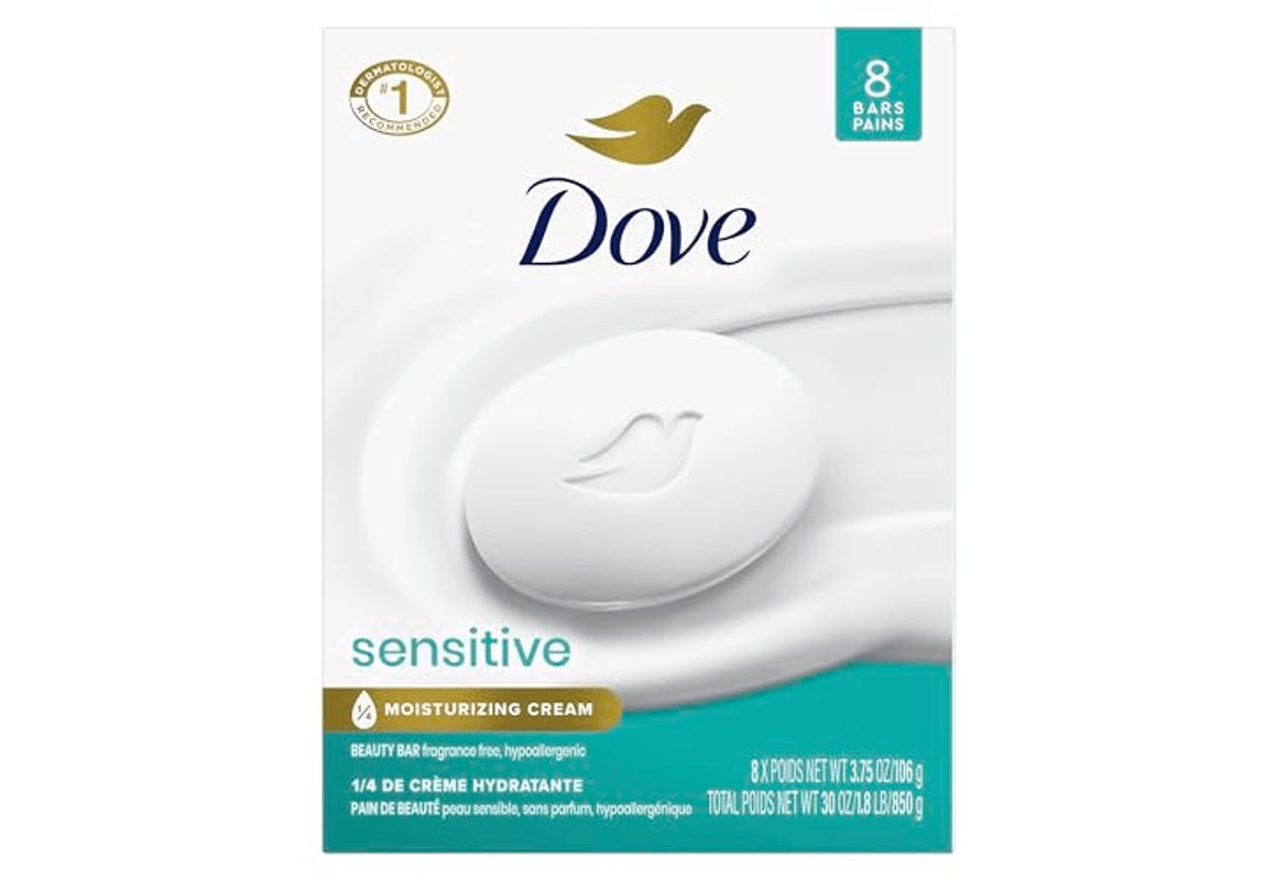 2 Dove Beauty Bar Soap 8-Packs