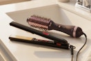 styling tools on sink