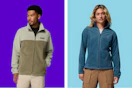 men and women wearing jackets
