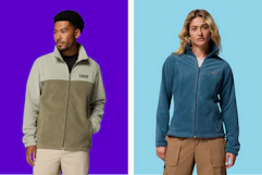 men and women wearing jackets