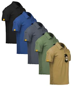 Men's Polo Shirts 5-Pack