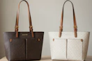 a michael kors tote bag 