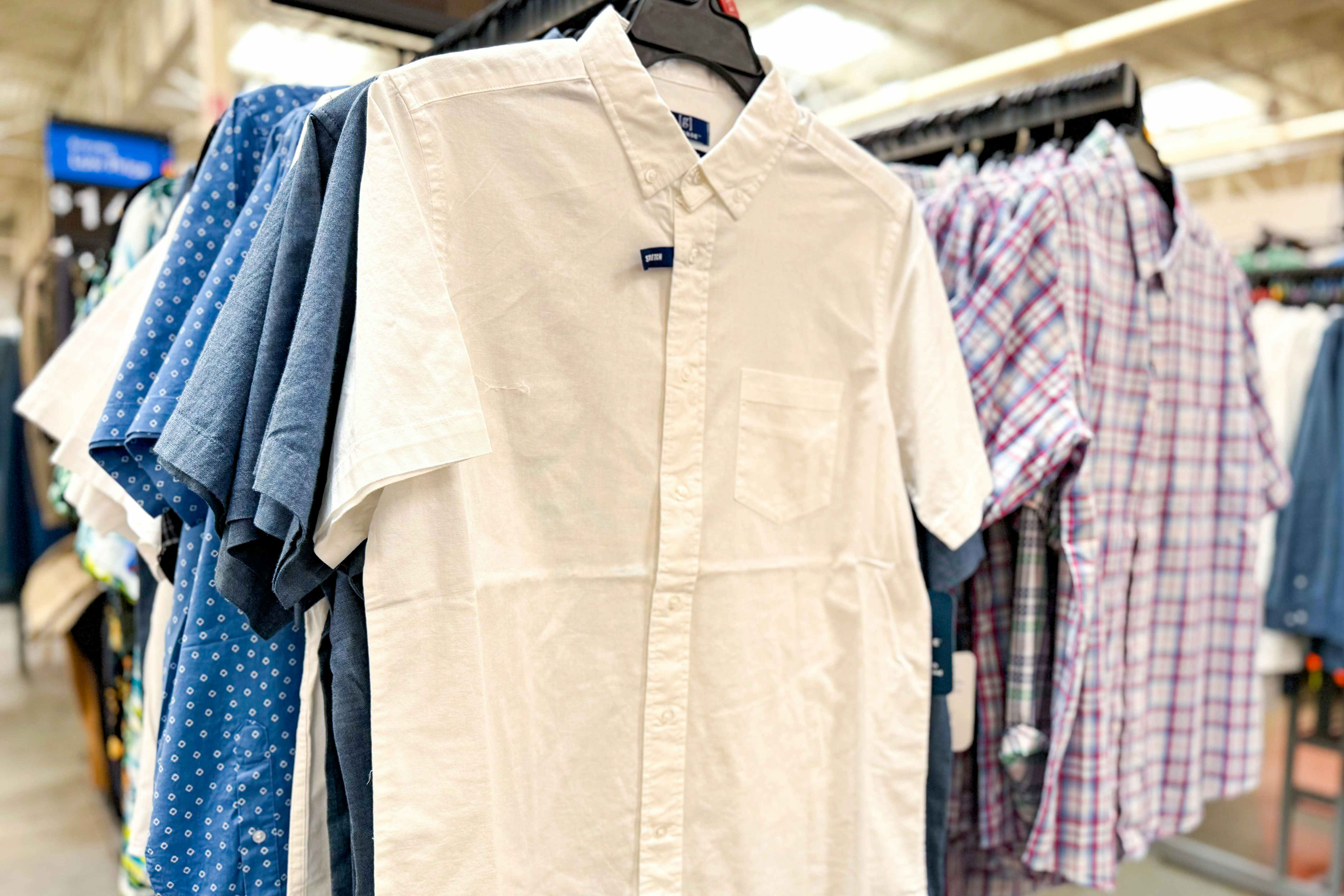 Men's Button-Down Shirts at Walmart: Clearance Prices Start at Just $9