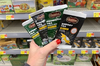 walmart celestial seasonings hand holding