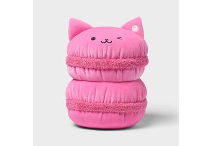 Kids' Cat Macaron Light-Up Pillow