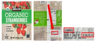 Kirkland Signature Frozen Strawberries, part of a Hepatitis A recall in 2023.