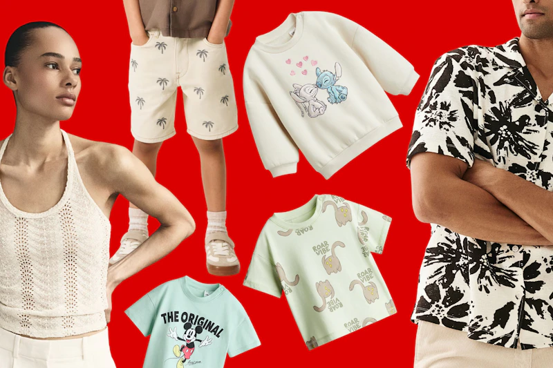 Apparel for the whole family from H&M
