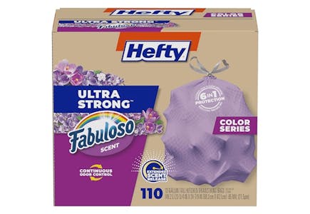 Hefty Fabuloso Kitchen Trash Bags