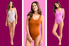 Joyspun women's seamless bodysuits in three colors