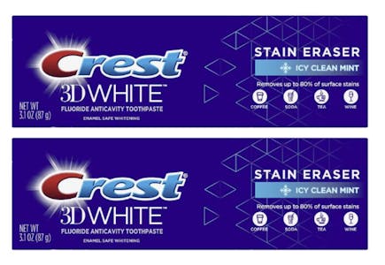 2 Crest Toothpastes