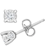 TruMiracle Diamond Stud Earrings
