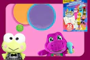 toys and games on a grid