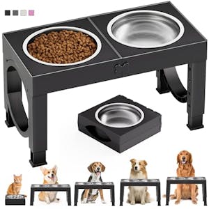 Elevated Dog Bowls Stand