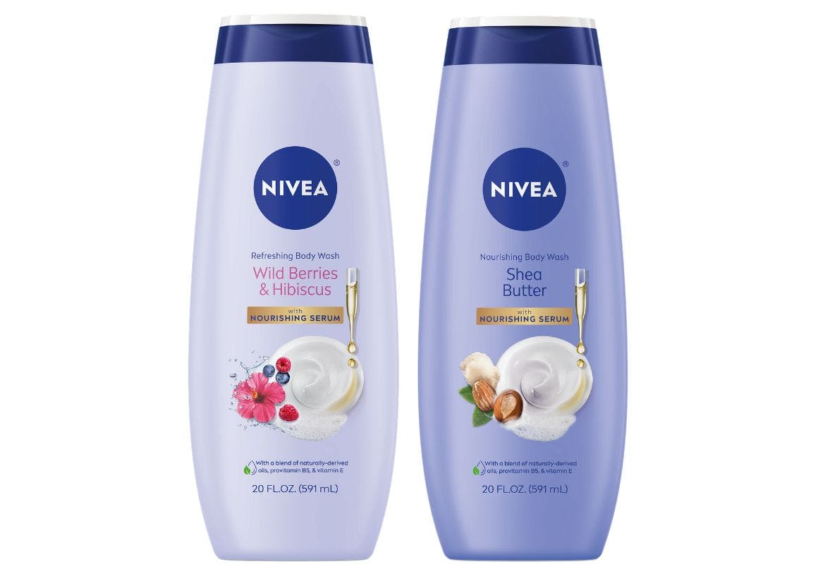 2 NIVEA Body Washes