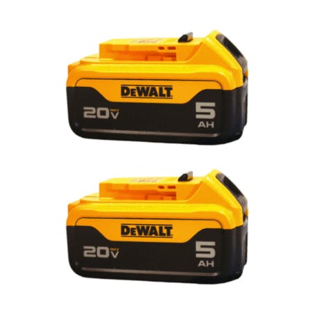 DEWALT 20V MAX 5.0Ah Battery 2-Pack
