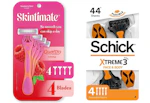 1 Skintimate + 1 Schick