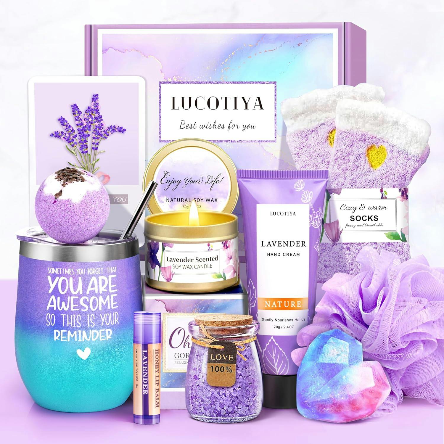 Lavender-Themed Gift Set