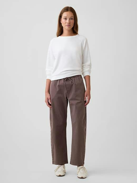 Gap Factory Mid Rise Easy Barrel Khakis