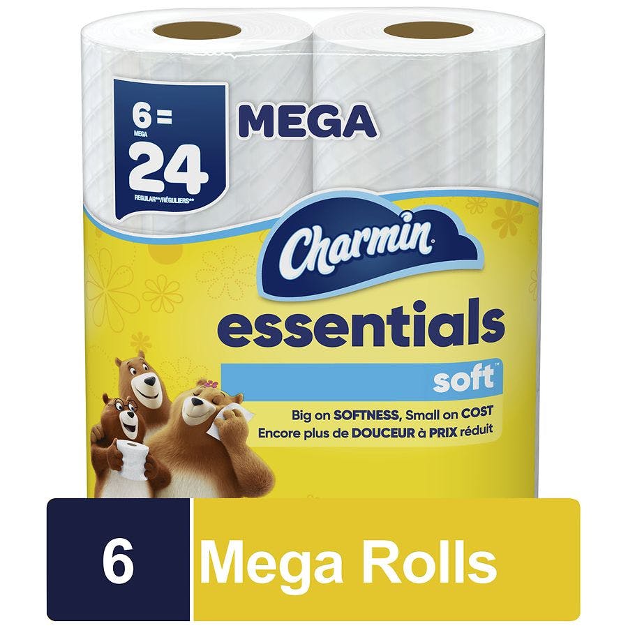 3 Charmin Toilet Paper Packs