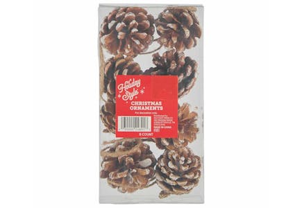 Holiday Style Pinecone Ornaments