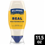2 Hellmann's Real Mayo Bottles