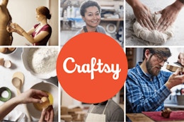 $0.49 Craftsy Membership (Plus a Chance to Win a $500 Gift Card) card image