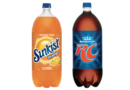 3 Sunkist or RC 2-Liters