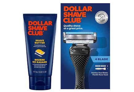 Dollar Shave Club Razor + Shave Butter