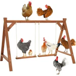 Chicken Roosting Bars with Swings