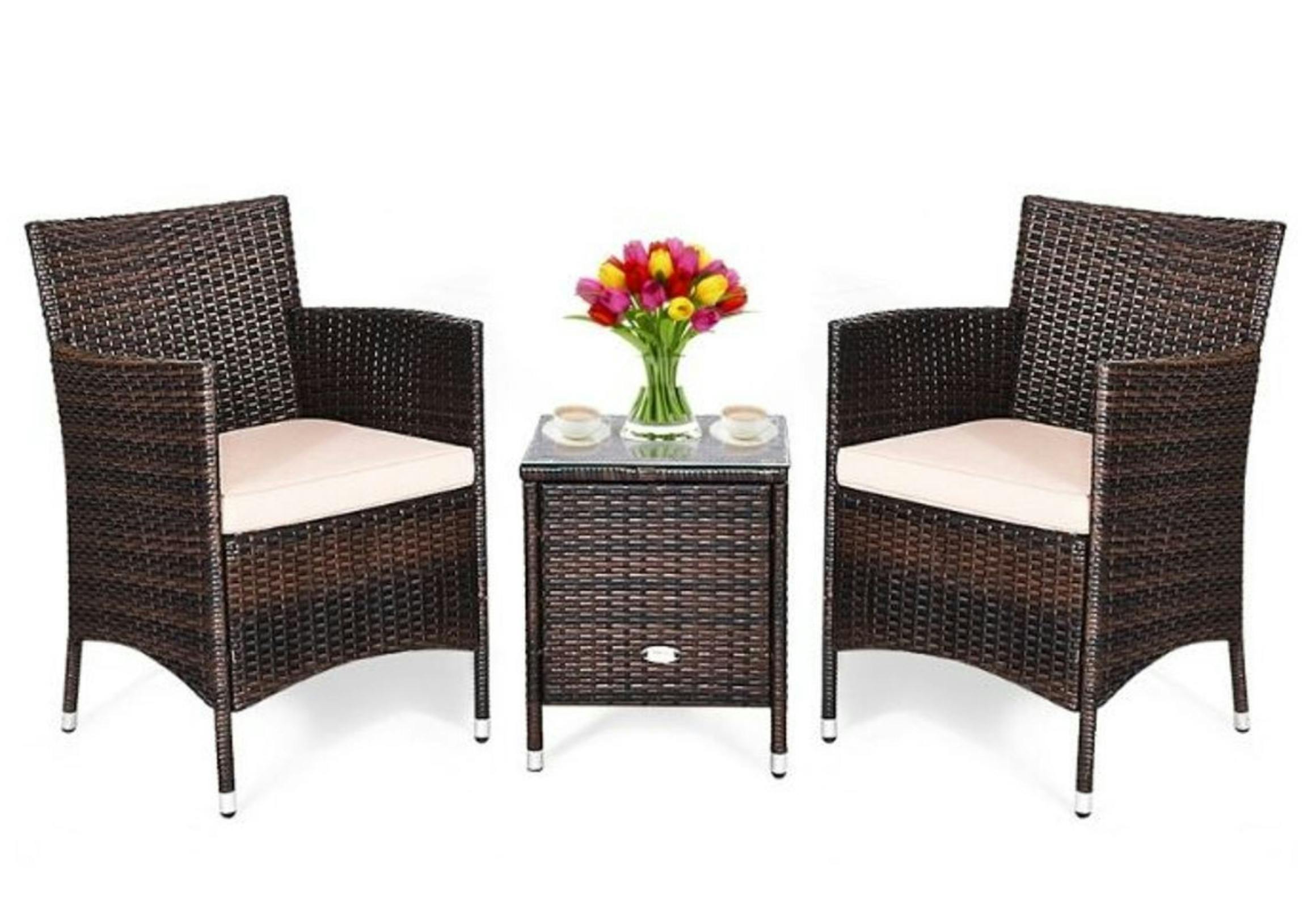 Rattan Wicker Patio Set