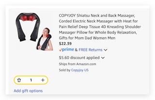 Shiatsu Neck and Back Massager