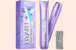 Dual Head Waterproof Bikini Trimmer