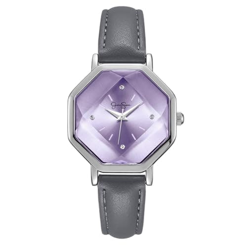 Women's Leather Band Dress Watch