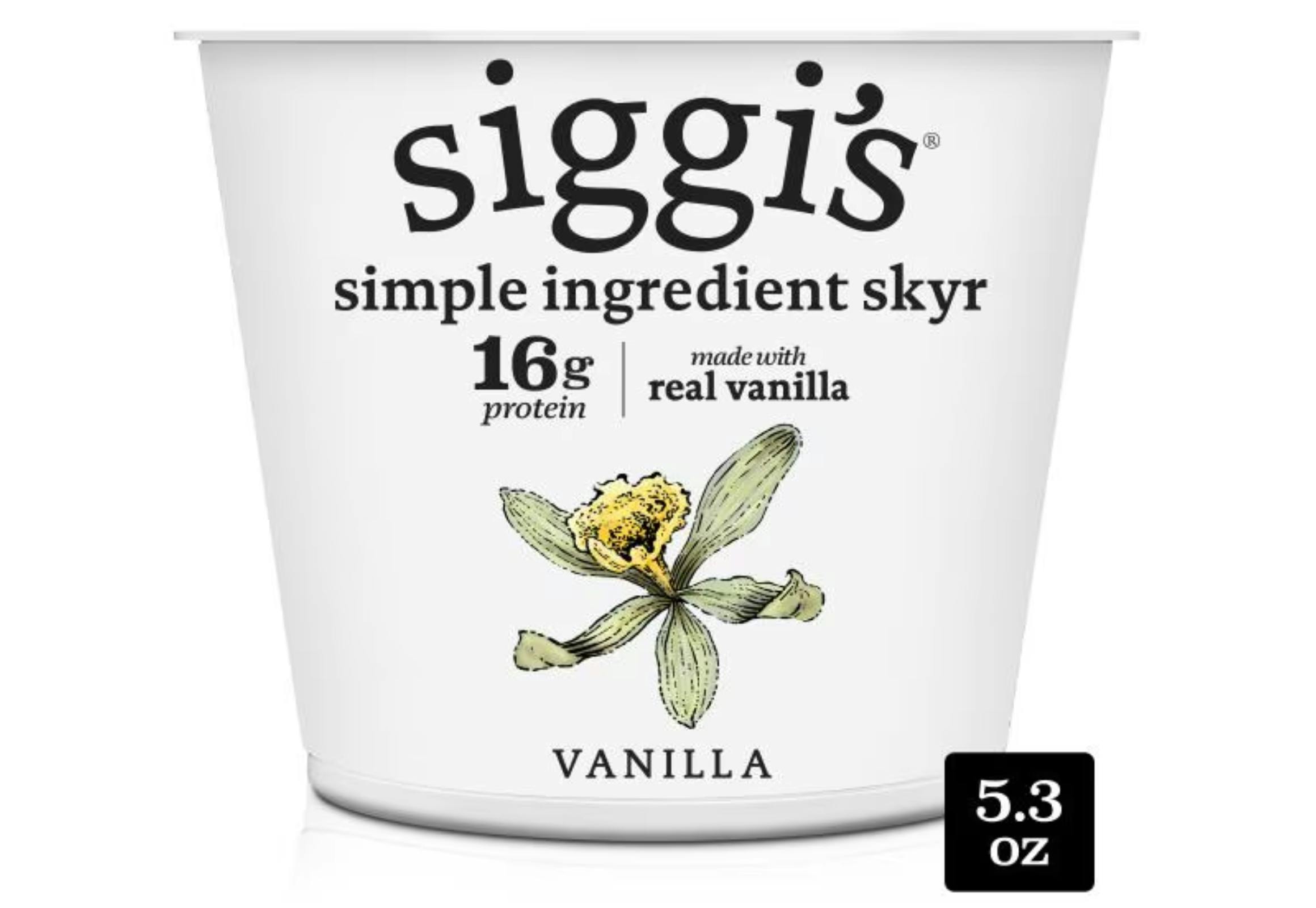 2 Siggi's Yogurt Cups