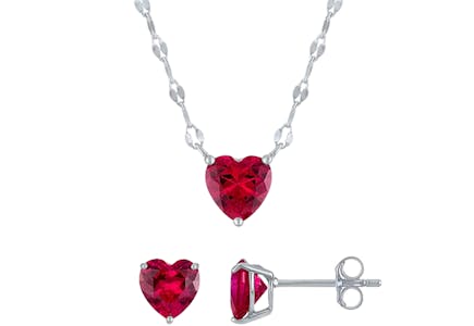 Yes, Please Heart Jewelry Set
