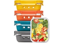 Glass Food Storage Container Set