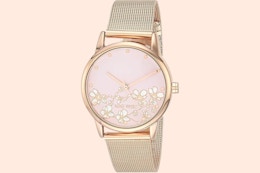 Nine West Rose Gold-Tone Watch