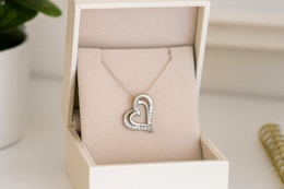 This 0.05 Carat Diamond Necklace Is Only $23 Shipped (Reg. $500) card image