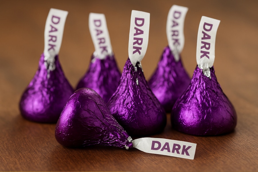 Candy in Bulk Dark Chocolate Hershey's Kiss